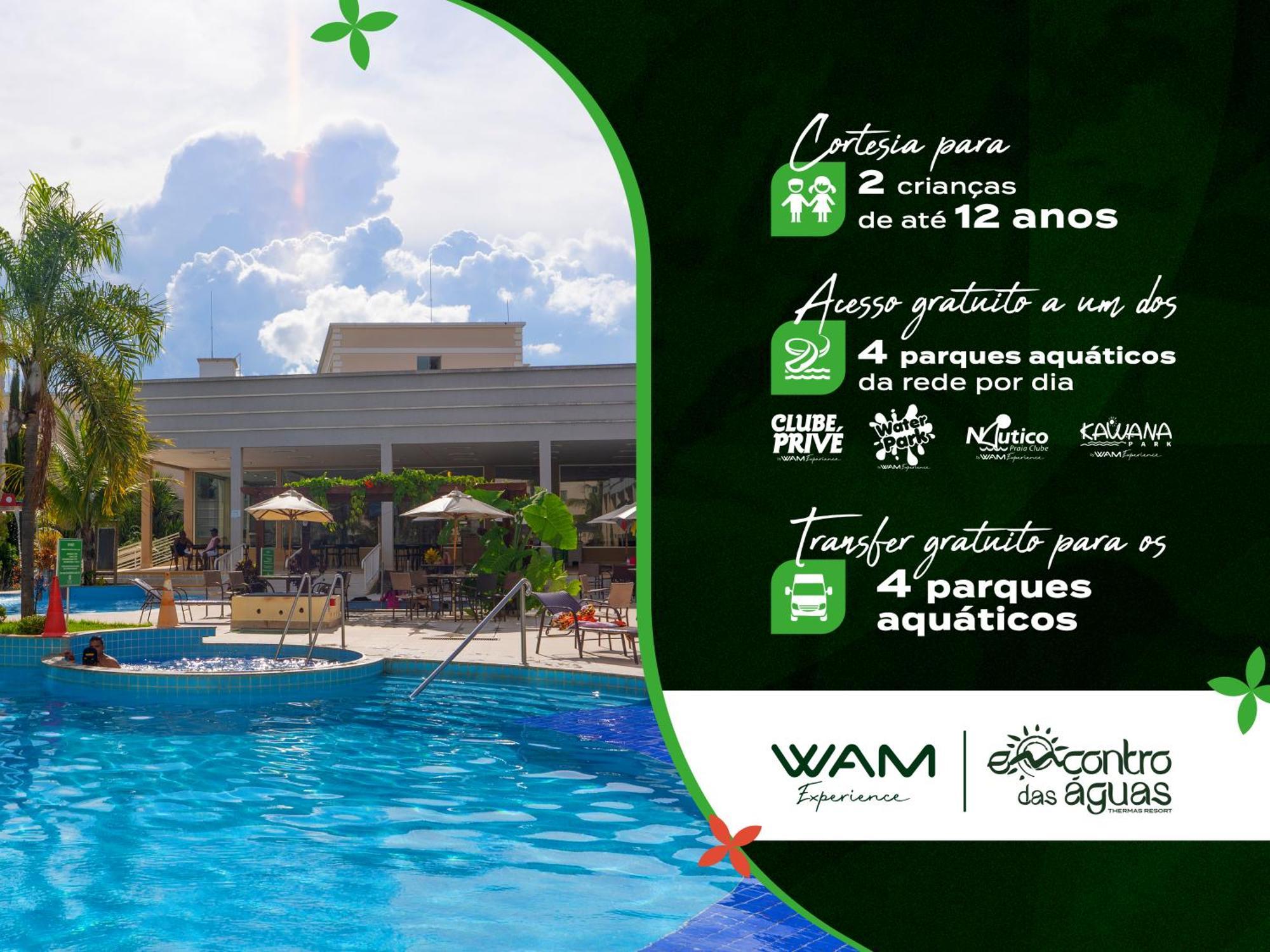 קאלדס נובאס Encontro Das Aguas Thermas Resort By Wam Experience מראה חיצוני תמונה